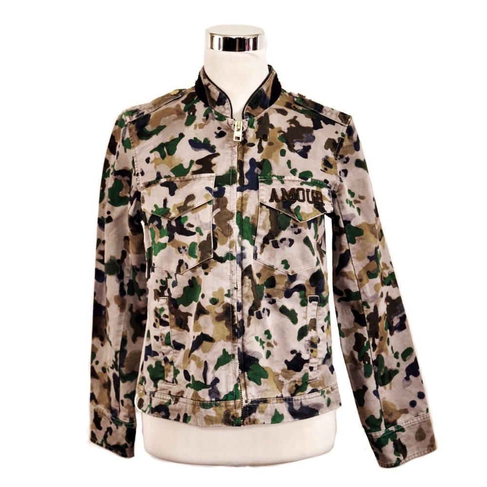 Zadig and Voltaire KAVY CAMOU PARKA Jacket - Picture 5 of 8